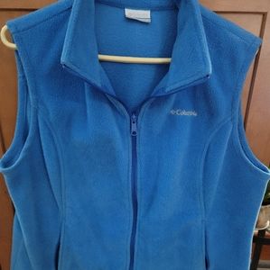 Columbia Vest - Baby Blue Women's XL - *'*'CLEAN*'*'